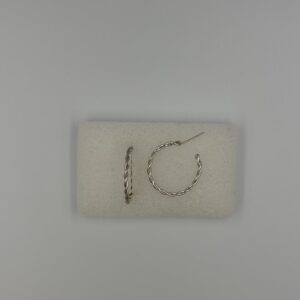 DG Candy Twist Hoop Earrings