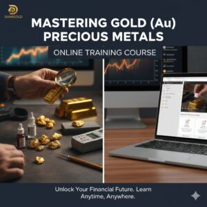 The global gold market is dynamic, complex, and filled with immense potential for profit—if you have the right knowledge. The Diamgold Training Mastering Gold (Au) Precious Metals is a comprehensive, fully online course built to transform novices and industry professionals alike into confident, knowledgeable experts.